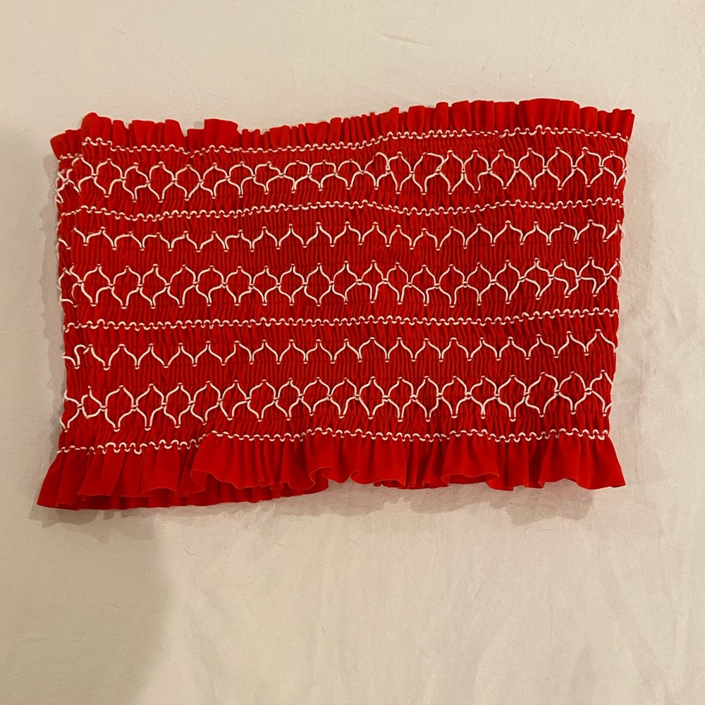 Target bandeau swim top